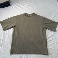 Uniqlo U Men's Short Sleeve Crew Neck T-Shirt, Olive Green