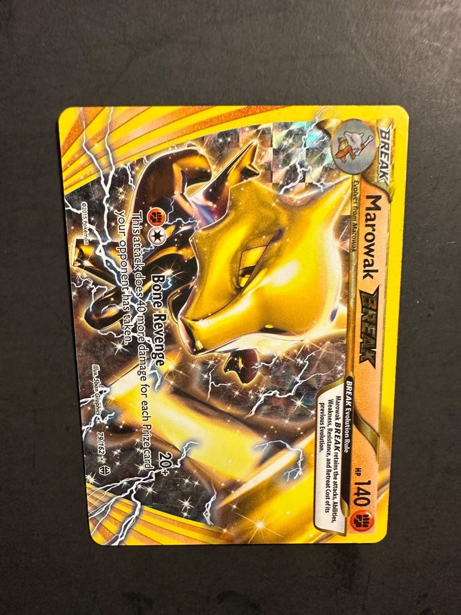 2015 Pokémon BREAKthrough Marowak XY BREAK 79/162 Rare BREAK