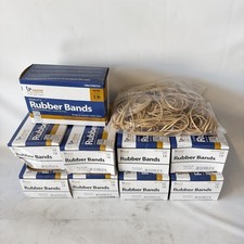 Lot of 10 Upgrade Office Supply Rubber Bands Size 117B 7 x 1/8 1 lb