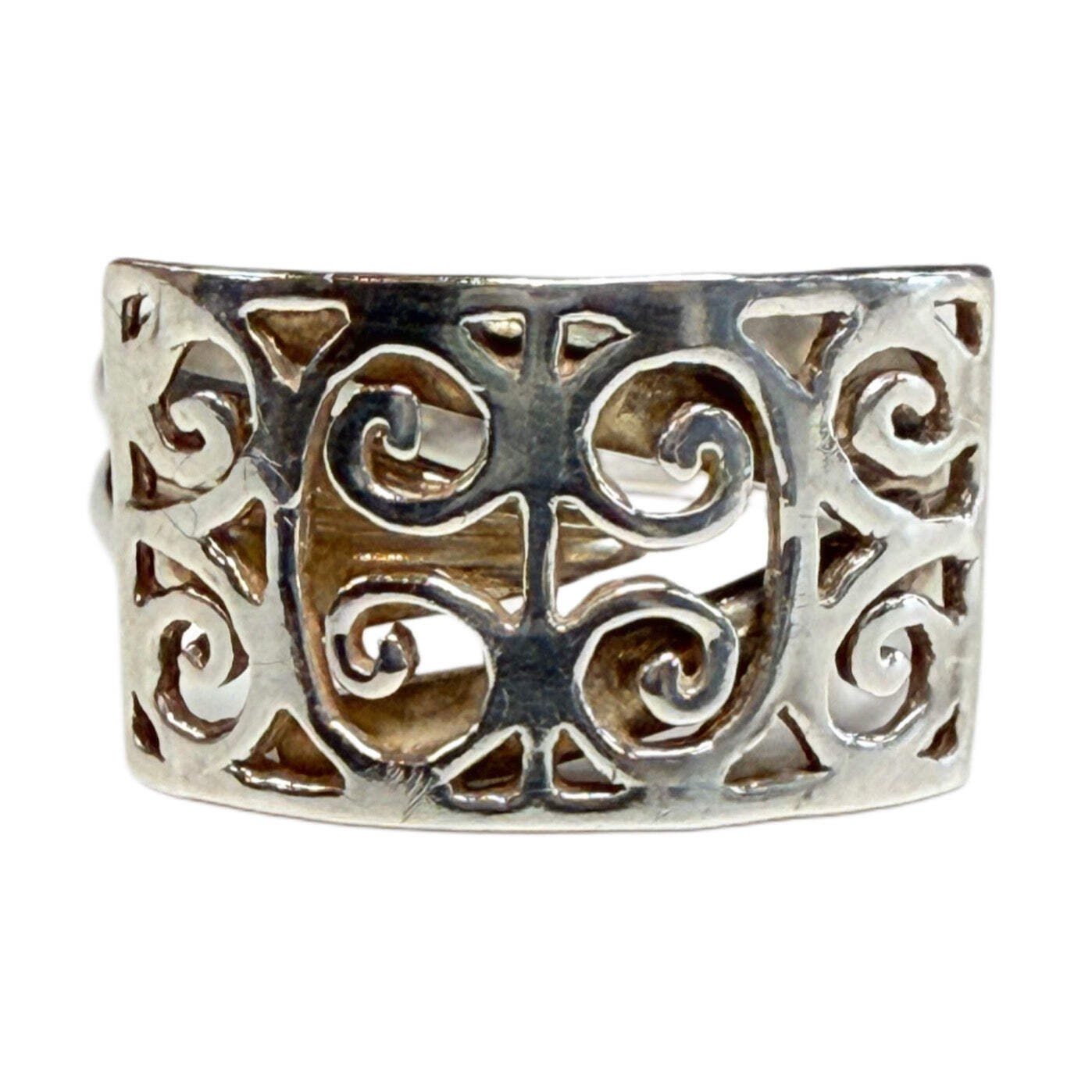 Statement Silver Ring - image 1