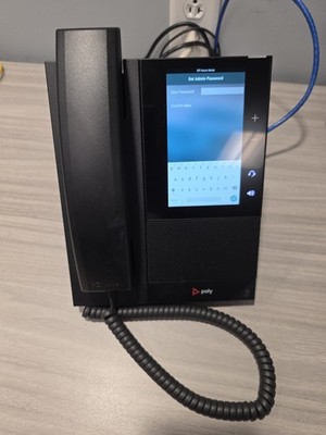 Poly CCX 500 Business Phone for Microsoft Skype/Teams VOIP POE 2201-49720-001