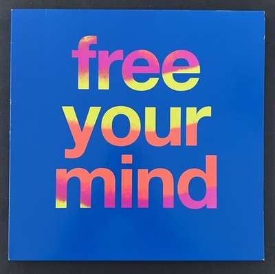 Cut Copy - Free Your Mind 12'' 2LP Pink & Yellow Vinyl Record MODVL177 RARE OOP