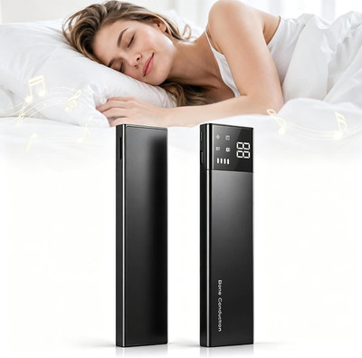 Knochenleitung Schlaf Lautsprecher Bluetooth Kissen Lautsprecher weiß Rauschen Timer TF-Karte