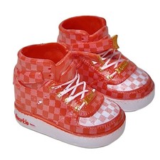 Rainbow High Ruby Anderson Junior Jr 9'" Doll Outfit Shoes Red White Sneakers