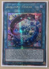 Brilliant Fusion RA04-EN254 Quarter Century Secret Rare 1st Ed