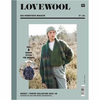 Rico Design LOVEWOOL No. 21 Das Handstrick Magazin Herbst Winter 2025-26