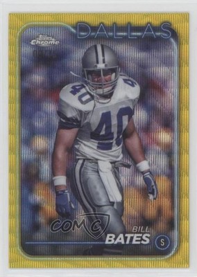 2024 Topps Chrome Yellow Wave Refractor 3/75 Bill Bates #47 5i3