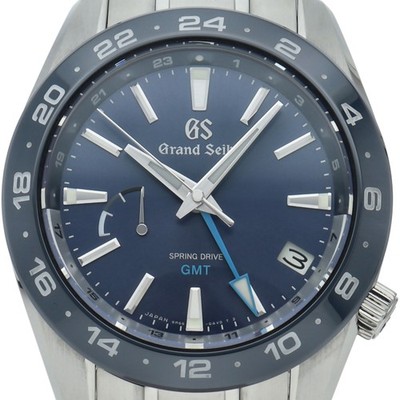 Seiko Grand Spring Drive GMT 40.5mm SBGE255 / 9R66-0BB0 Stainless Steel #LPW632