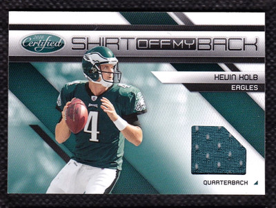 2010 Certified Shirt Off My Back Materials /250 Kevin Kolb Jersey #21 Eagles NFL