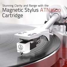 Turntables Belt-Drive Record Player with Wireless Output Connectivity, Vinyl -