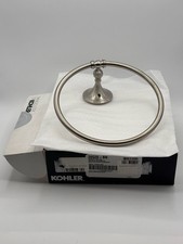 Kohler 26526-BN Decorative Towel Ring in Vibrant Brushed Nickel. Only opened box