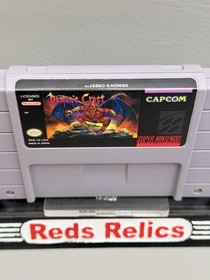 Demon's Crest (Super Nintendo Entertainment System SNES) Authentic - Very Good