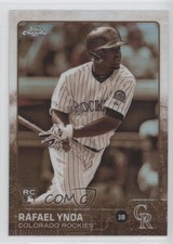 2015 Topps Chrome Sepia Refractor Rafael Ynoa #108 0o9