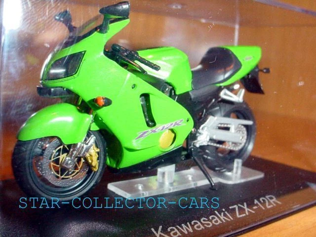 KAWASAKI ZX-12R ZX12R NINJA GREEN 1/24 RARE&MINT!!!