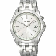 Seiko Kinetic Black Dial 100m SKA721P1 Ska721p Mens Watch for sale online |  eBay