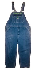 Vintage Liberty Denim Bib Overalls Men’s 42x30 Blue Workwear Carpenter Farmer