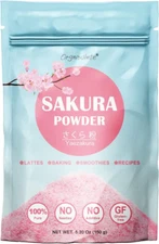 Sakura Powder 100% Japanese Cherry Blossom, Sakura Latte Gluten-Free, Keto Frien