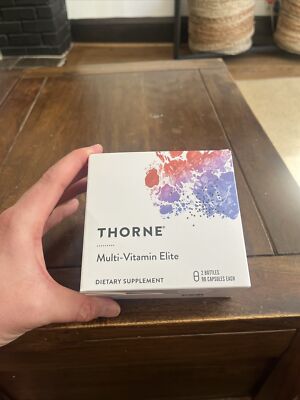 thorne multivitamin elite  2 Bottles 90 Capsules Each. 30 Servings Per Container