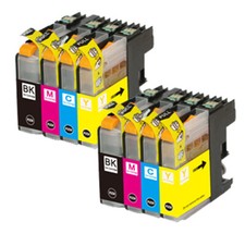 8P XL Ink Cartridges fits Brother LC103 LC101 MFC-J285DW MFC-J470DW MFC-J450DW