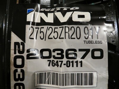 Nitto Invo 275/25ZR20 Tire for sale online | eBay