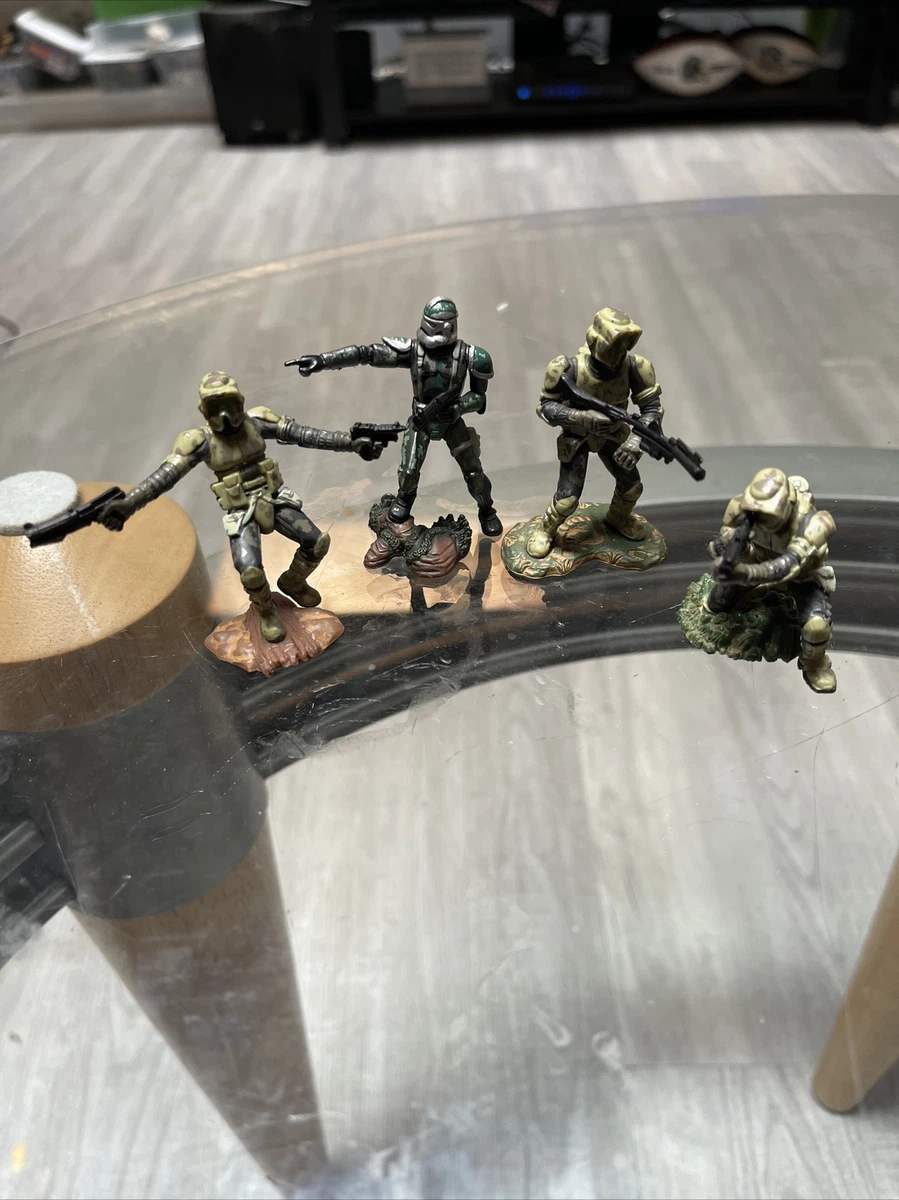 Star Wars Clone Wars Unleashed Battle Packs Kashyyyk Trooper Gree