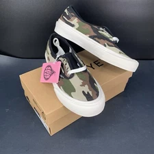 Straye Gower Skate Shoe Mens Size 7 Women’s 8.5 Camo Cream Sneaker SGW7469