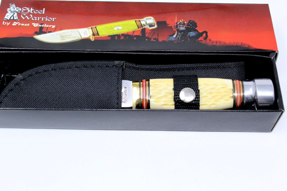 Steel Warrior 440 Steel Fixed Blade SW-113BNJ Fishing/Hunting