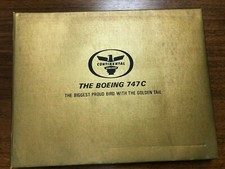 Early 1960s Boeing 747C Marketing Presentation to Continental for 747C