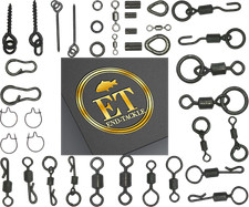 Carp Fishing swivels bait screws crimps quick change quick links rigs rings