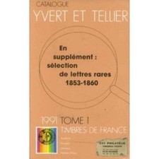 Livre Yvert et Tellier, tome