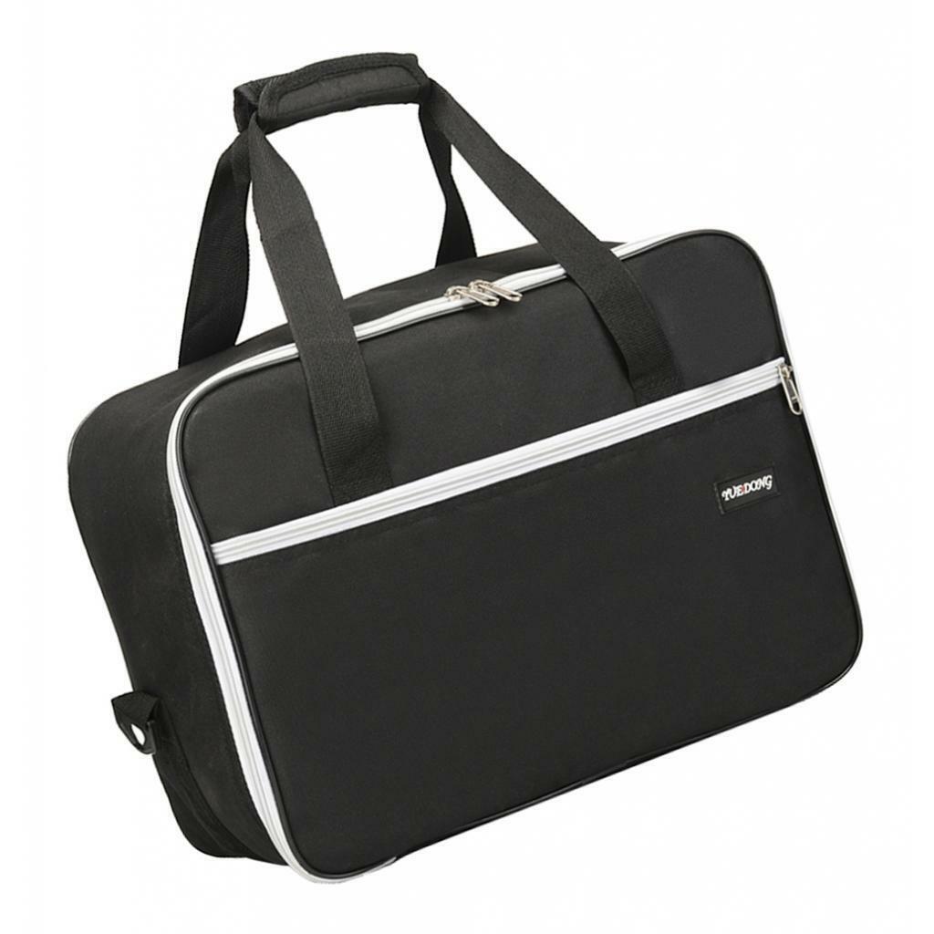 Black Double Bass Drum Pedal Shoulder Bag Carrying Case 16x12x7.5inch