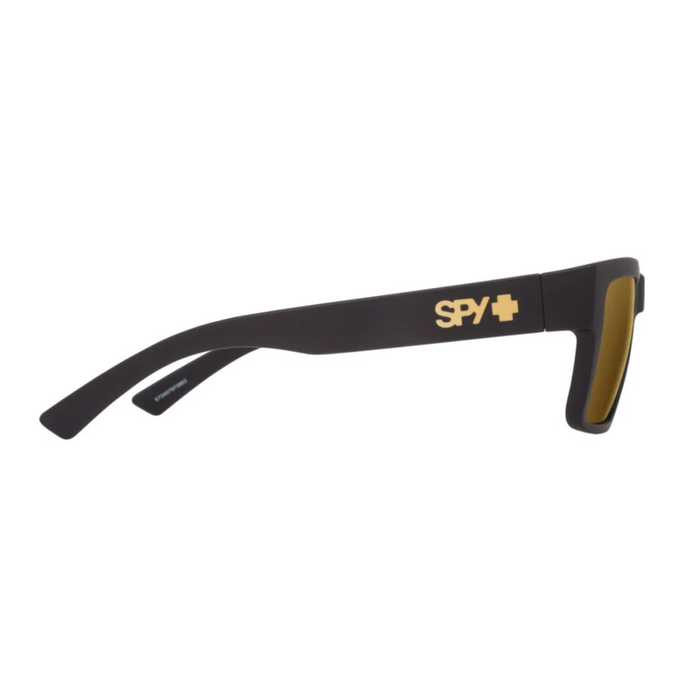 Gafas de sol Spy Optic Montana con marco negro suave mate y lente HD Plus bronce Foto 2 de 4