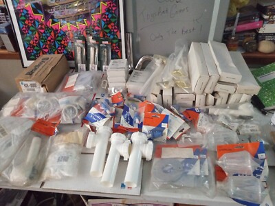 Lot Of 75+ Plumbing Plumber Items Toilet Replacement Pieces SeePictures Trl4#300