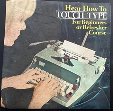 1960 Hear How To Touch Type For Beginners Brother International Vinyl LP Record