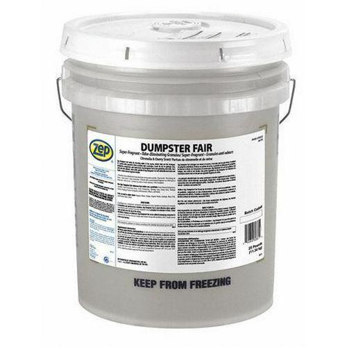 ZEP Dumpster Fair Garbage Deodorizer Absorbing Granules Eliminates