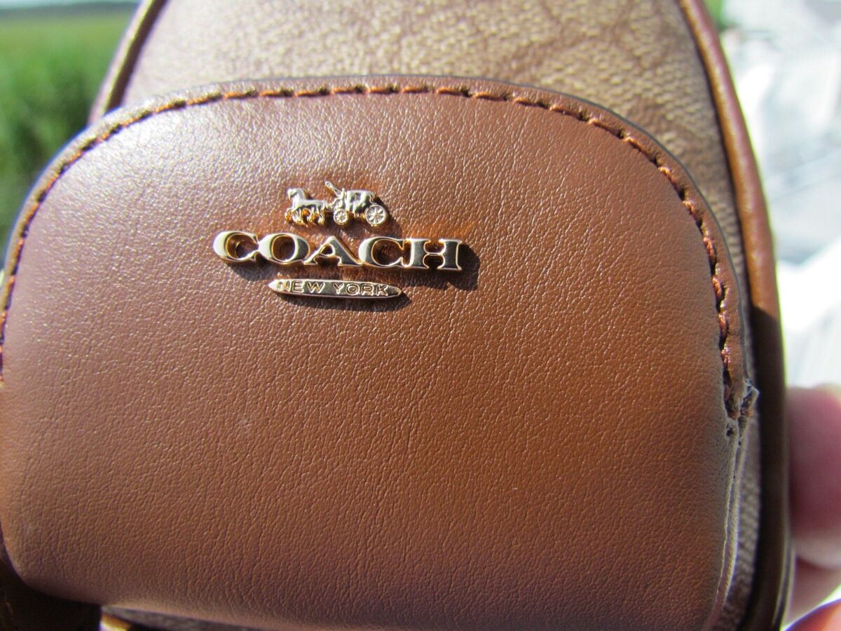 NWT COACH mini Court bag charm C7803 backpack keychain NWT COACH mini Court bag charm C7803 backpack keychain