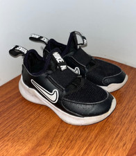 Nike Flex Runner 3 PS Navy White Kids Toddler Size 8C Running Shoes FN1449-005