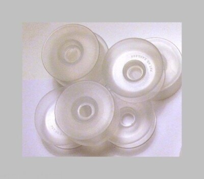 12 each Bob-EEZ Flexible Plastic BOBBINS for KUMIHIMO Braiding 1-3/4'' No Tangle
