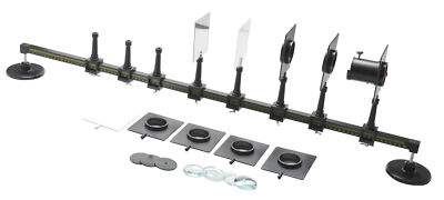 Enhanced Optical Bench Set - Includes Lamp Housing - Eisco Labs
