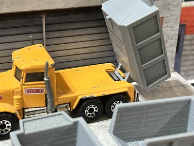 Matchbox Peterbilt camion de ciment,1:80e