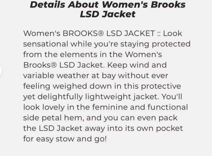 BROOKS LSD Packable Lightweight Running Jacket Pu… - image 7