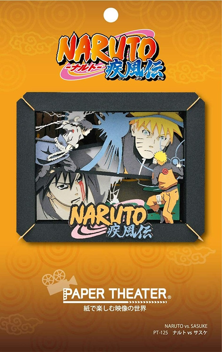 NARUTO Shippuden Naruto VS Sasuke Paper Theater Japan Anime Movie