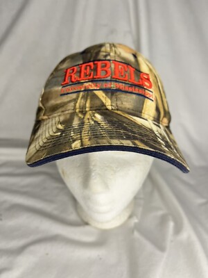 The Game Ole Miss Rebels Camo Hat Cap Realtree Max-1