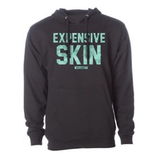 NEW MEN InkAddict EXPENSIVE SKIN CLOUDS HOODIE BLACK / BLUE SM-3XL MADE IN USA