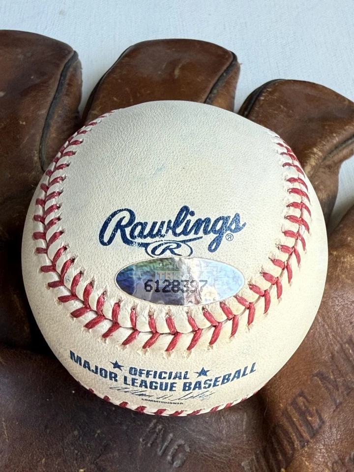 Jeff Reardon Firmado Autografiado "367 Saves" Major League (OML) Béisbol: TriStar Foto 3 de 3