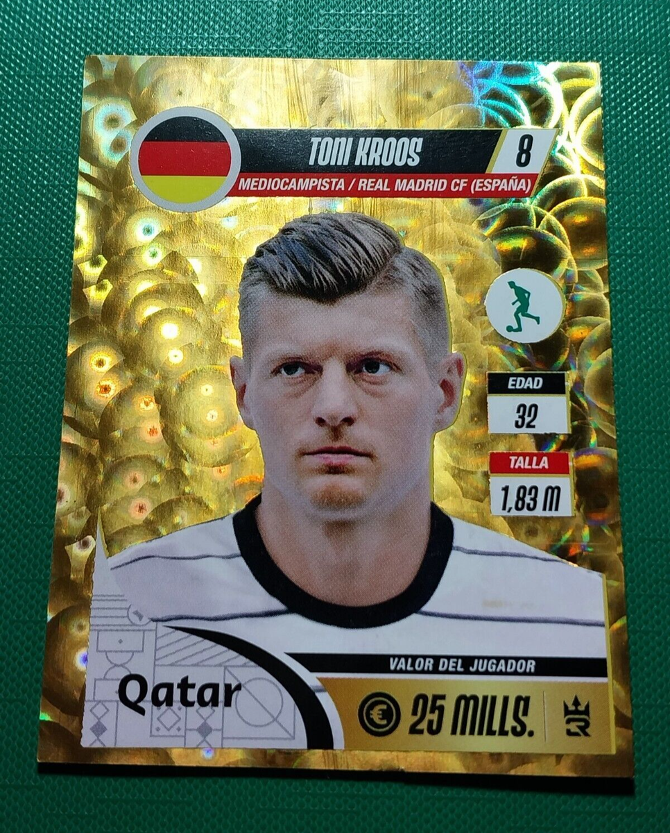 2022 3R Qatar World Cup FIFA #218 TONI KROOS Germany Soccer