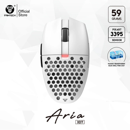 Ultralight 59g Gaming Mouse with Wired and Wireless Modes-image