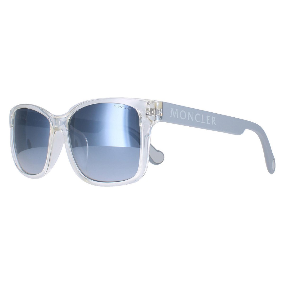Moncler Sunglasses ML0164-K 27X Crystal Clear Grey | eBay 