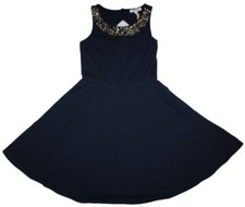 New Aéropostale Navy Blue Embellished Dress Size M Medium NWT