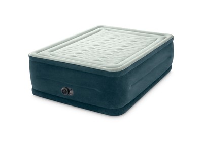 Intex 24'' Air Mattress With Built-in Pump Dream Lux Top Dura-beam Airbed Mattres